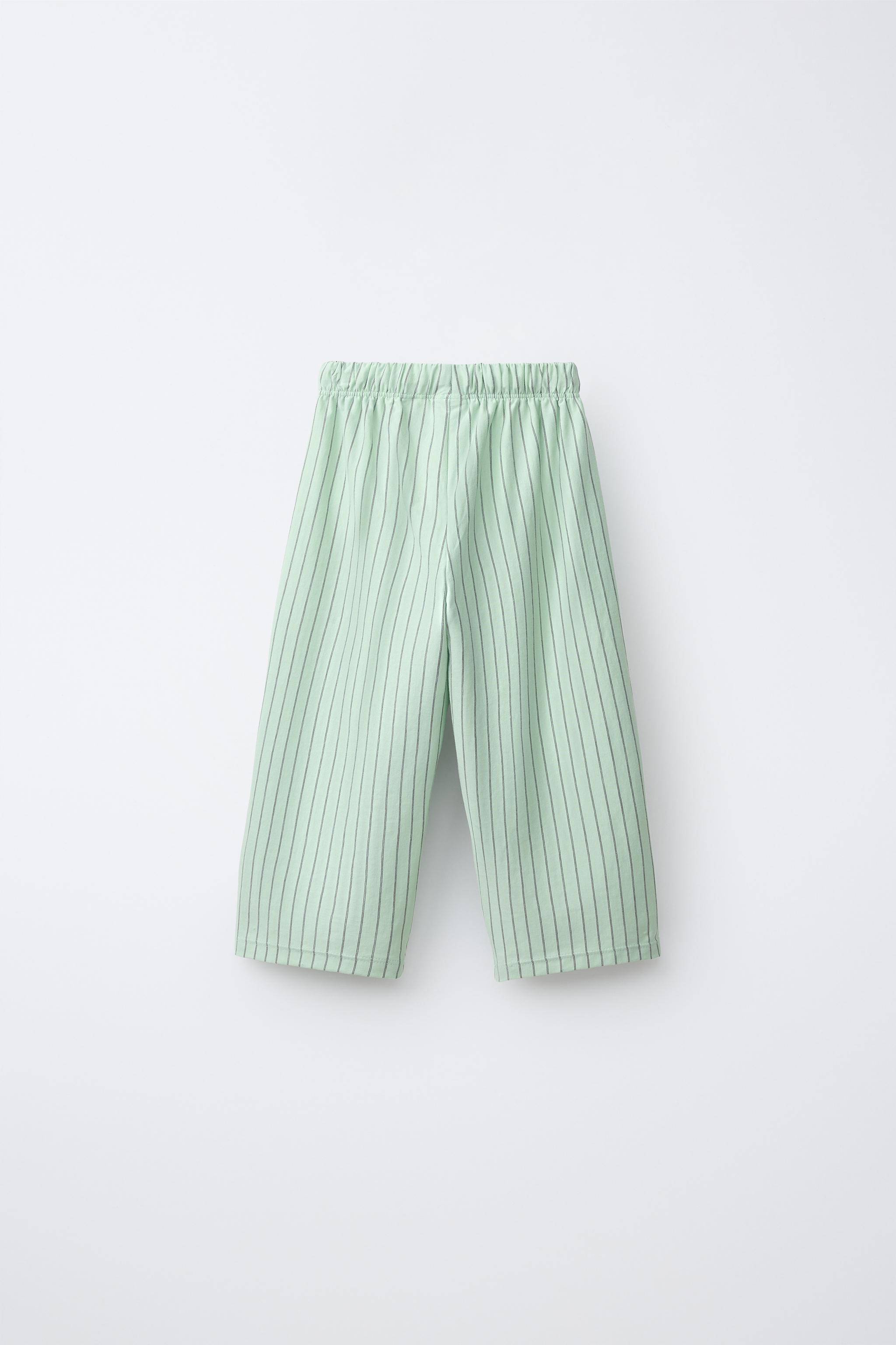 RELAXED STRIPED PANTS